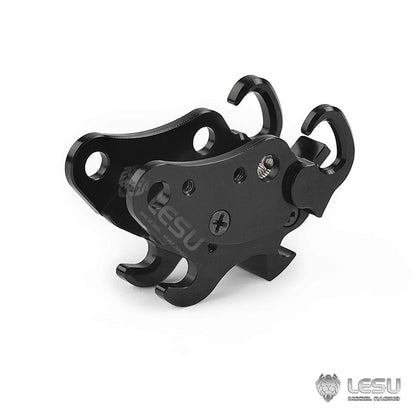 TOUCAN RC HOBBY LESU Metal Hydraulic Quick Release Coupler AT-C0063/C0064/C0065/BA-B0003-S/BA-B0027-Q for RC Hydraulic Excavator Aoue C374F B0001 Aoue ET35 B0006 PC30 B0003 Aoue LR960 Tractor AOUE 1050 A0018