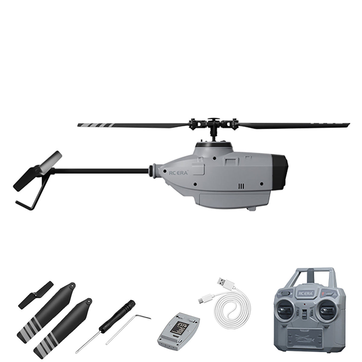 TOUCAN RC HOBBY RCERA New C127AI RC Helicopter 5G Wifi 1080P Camera 2.4G Remote Control Aicraft With AI Recognition System 6 Axis Gyroscop Model