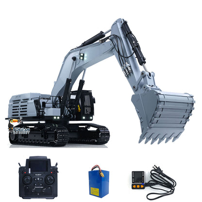 TOUCAN RC HOBBY  395F 1/12 Metal RC Hydraulic Excavator RTR Dual Pump System 6CH Valve 2830 Brushless Drive Motors Smoke Sound Light for Hobby Collectors