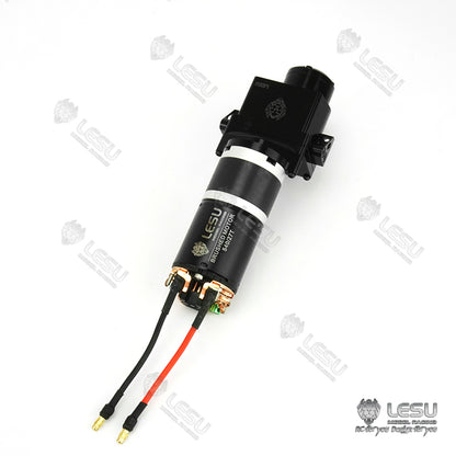 TOUCAN RC HOBBY LESU Gearbox Transmission 2Speed Motor 1/14 1/5 Planetary Reduction for 1/14 RC Tractor Truck Dumper Remote Controlled Lorry Car Hobby Model