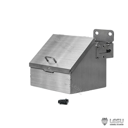 TOUCAN RC HOBBY LESU Metal Toolbox Openable for 1/14 RC Hydraulic Dump Remote Controlled Truck Electric Tractor Simulation Car DIY Model