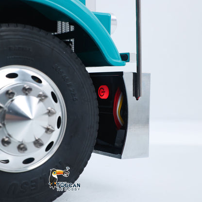 TOUCAN RC HOBBY 56344 Grand Hauler Camion tracteur RC 1/14 RTR 8x6 châssis métallique, moteur brushless, ESC, essieu relevable central, blocage de différentiel, fumée, radiocommande
