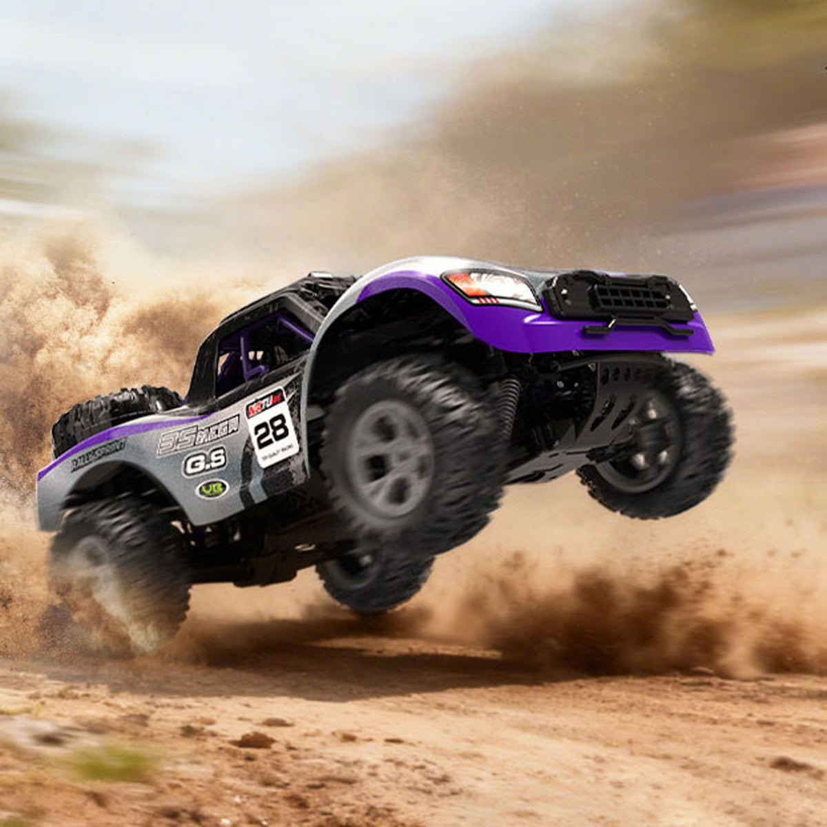 TOUCAN RC HOBBY JJRC 1/10 Allradantrieb 2,4 GHz ferngesteuertes Offroad-Fahrzeug RC-Automodell fahrbereit mit Akku, Kabel, Motor, ESC und Servo