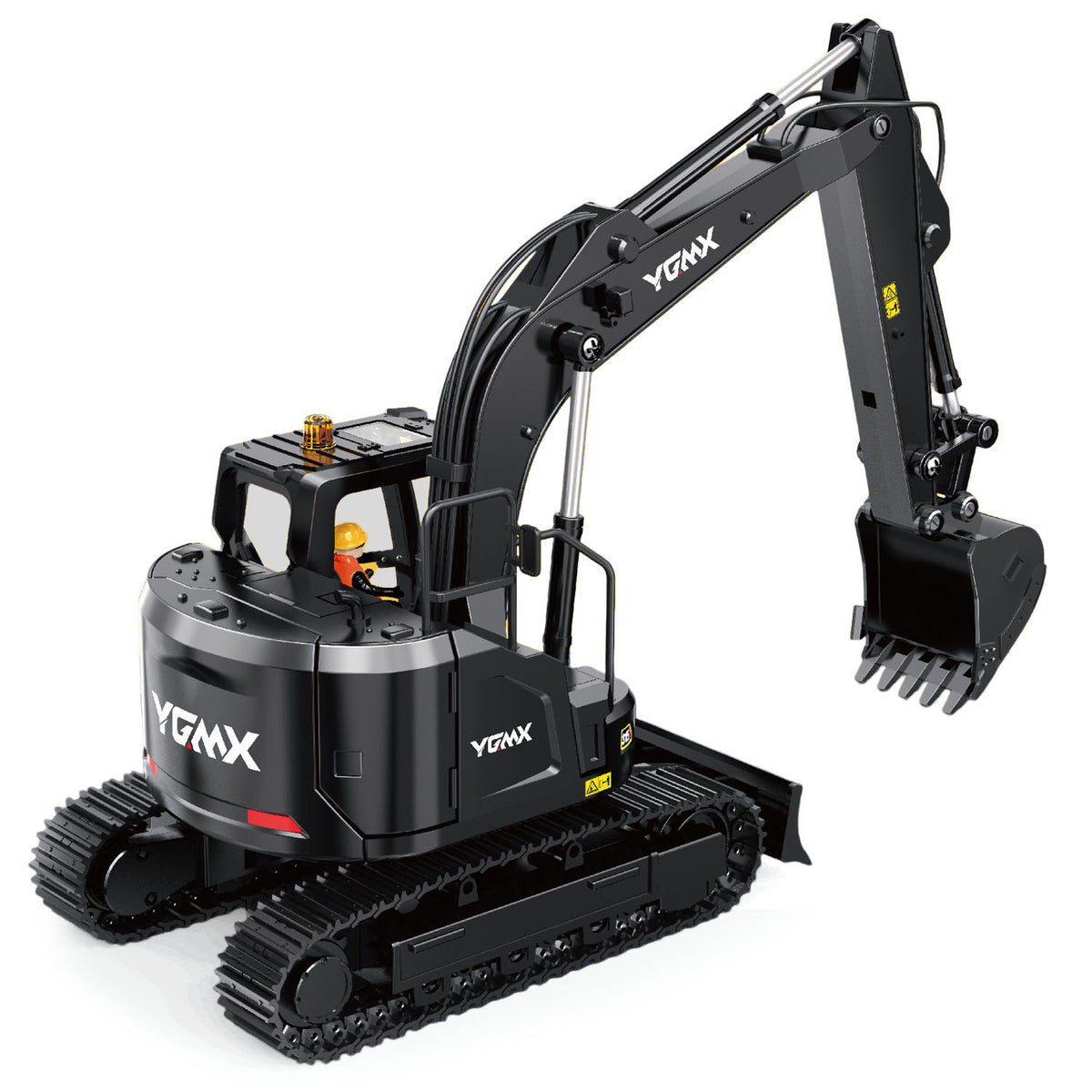 TOUCAN RC HOBBY Yi Gong Pre-order Metal 1/50 Electric Remote Control Excavator Ready To Run Mini RC Engineering Vehicle Model Lights Sounds Desktop Level