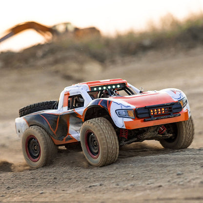 TOUCAN RC HOBBY JJRC 1/14 2.4G RC High Speed Off Road Vehicle 70KM/H Wireless Control 4WD Car Q130B Brushless Motor Servo Battery LED Lights RTR