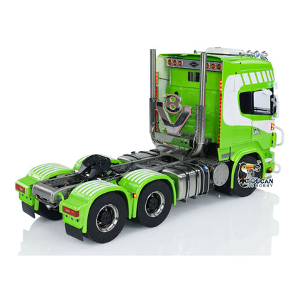TOUCAN RC HOBBY ScaleClub 6x6 Metal Chassis 1/14 RC Tractor Truck R620 RTR Vehicle Model Air Suspension FlySky ST8 Radio System 3-speed Smoking Unit