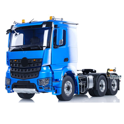TOUCAN RC HOBBY LESU 6x6 RC Tractor Truck 1/14 Metal Chassis Radio Control Car 2-speed Gearbox