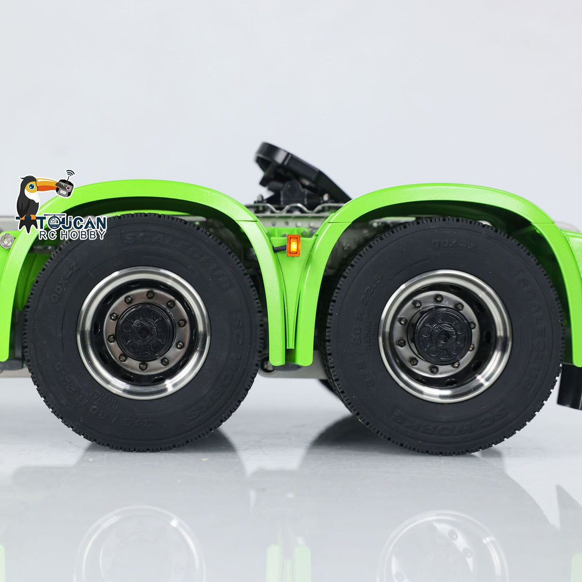 TOUCAN RC HOBBY ScaleClub 6x6 Metal Chassis 1/14 RC Tractor Truck R620 RTR Vehicle Model Air Suspension FlySky ST8 Radio System 3-speed Smoking Unit