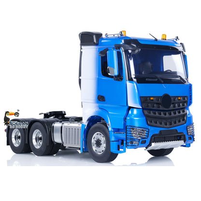 TOUCAN RC HOBBY LESU 6x6 RC Tractor Truck 1/14 Metal Chassis Radio Control Car 2-speed Gearbox