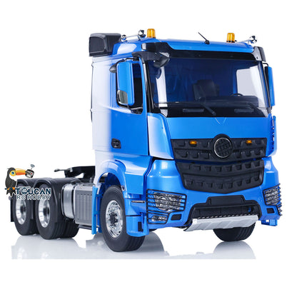TOUCAN RC HOBBY LESU 6x6 RC Tractor Truck 1/14 Metal Chassis Radio Control Car 2-speed Gearbox