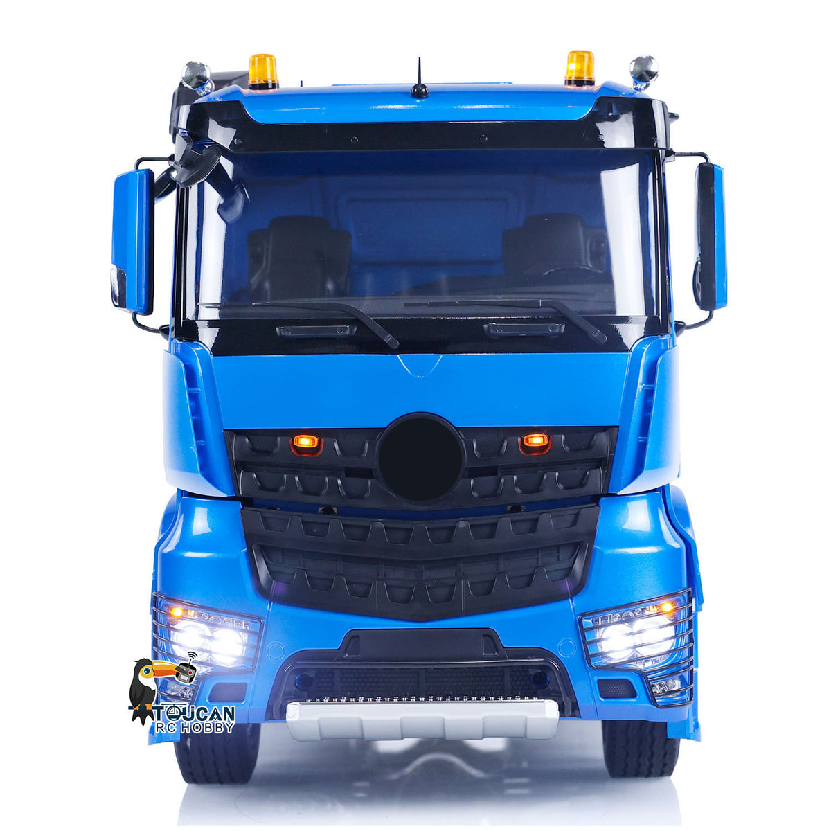 TOUCAN RC HOBBY LESU 6x6 RC Tractor Truck 1/14 Metal Chassis Radio Control Car 2-speed Gearbox