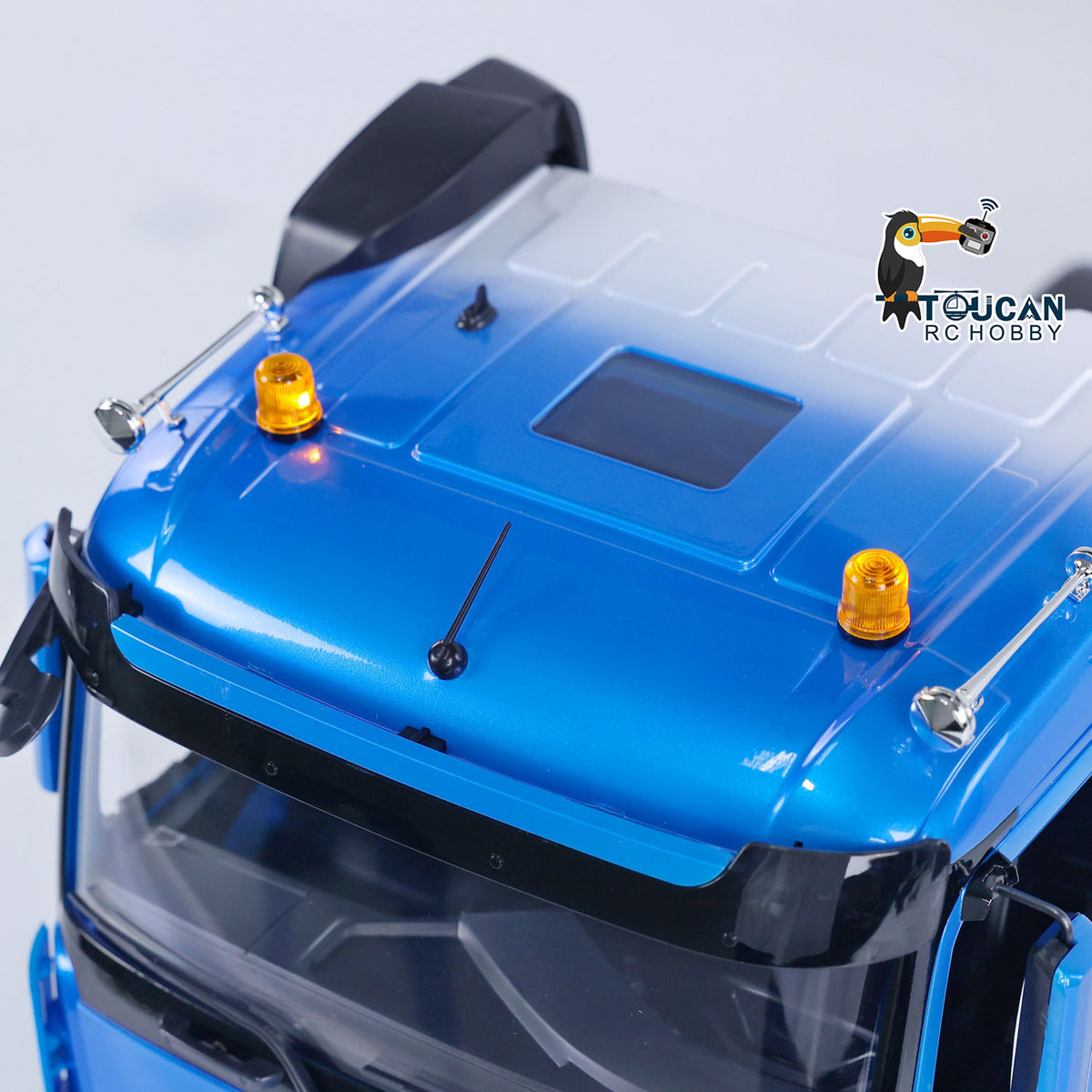 TOUCAN RC HOBBY LESU 6x6 RC Tractor Truck 1/14 Metal Chassis Radio Control Car 2-speed Gearbox