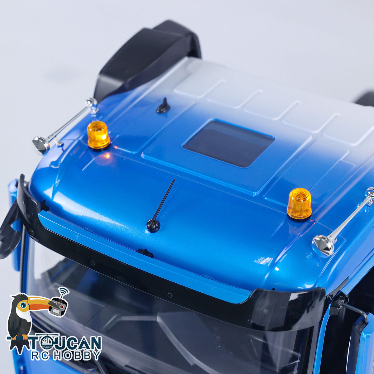 TOUCAN RC HOBBY LESU 6x6 RC Tractor Truck 1/14 Metal Chassis Radio Control Car 2-speed Gearbox
