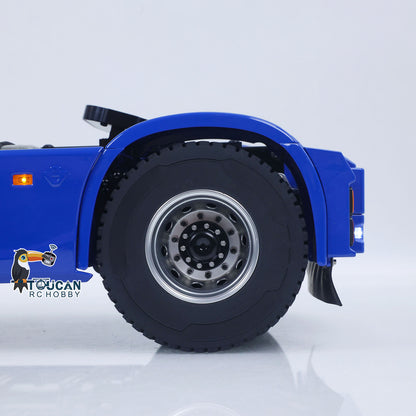 TOUCAN RC HOBBY MODO SC770S 1/14 Metal 4x4 RC Tractor Truck PNP/RTR 2-Speed Gearbox Axles Differential Locks Hobbywing 1080 ESC Cab Suspension Light Sound for Model Collectors