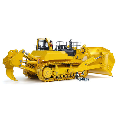 TOUCAN RC HOBBY JDMODEL 575 Metal 1/14 Remote Controlled Bulldozer Heavy Hydraulic Construction Truck Frsky X14 Radio Sound Light for Vehicle Enthusiast