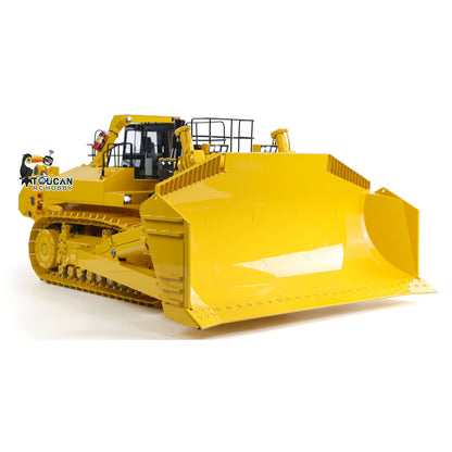 TOUCAN RC HOBBY JDMODEL 575 Metal 1/14 Remote Controlled Bulldozer Heavy Hydraulic Construction Truck Frsky X14 Radio Sound Light for Vehicle Enthusiast