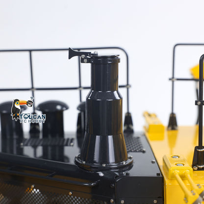 TOUCAN RC HOBBY JDMODEL 575 Metal 1/14 Remote Controlled Bulldozer Heavy Hydraulic Construction Truck Frsky X14 Radio Sound Light for Vehicle Enthusiast
