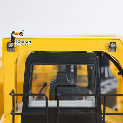 TOUCAN RC HOBBY JDMODEL 575 Metal 1/14 Remote Controlled Bulldozer Heavy Hydraulic Construction Truck Frsky X14 Radio Sound Light for Vehicle Enthusiast