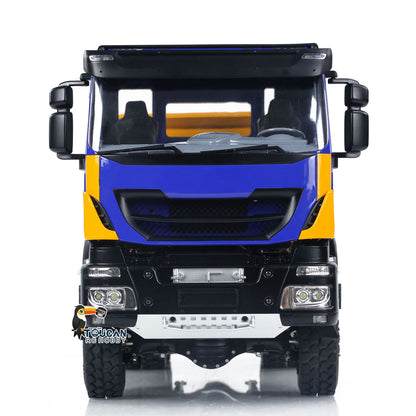 TOUCAN RC HOBBY LESU A0009 1/14 Metal 6x6 RC Hydraulic Dump Truck with FlySky I6S Radio Controller 3 Speed Transmission for Model Enthusiast