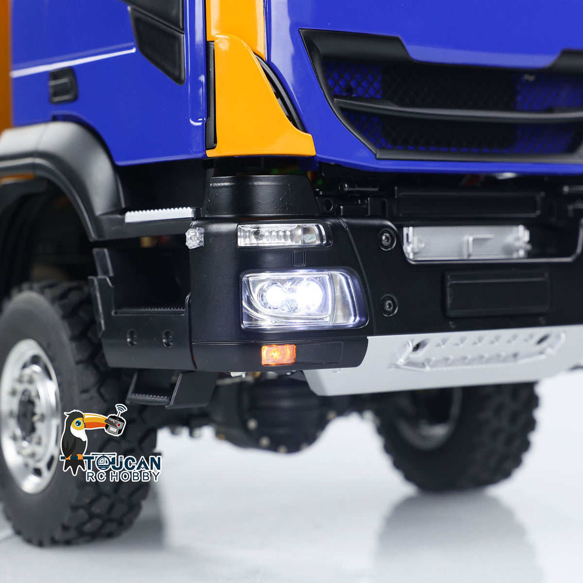 TOUCAN RC HOBBY LESU A0009 1/14 Metal 6x6 RC Hydraulic Dump Truck with FlySky I6S Radio Controller 3 Speed Transmission for Model Enthusiast