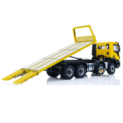TOUCAN RC HOBBY MODO 1/14 8x4 Metal RC Hydraulic Wrecker Truck Remote Control Rescue Vehicles Emulated Car for Children Adults PNP