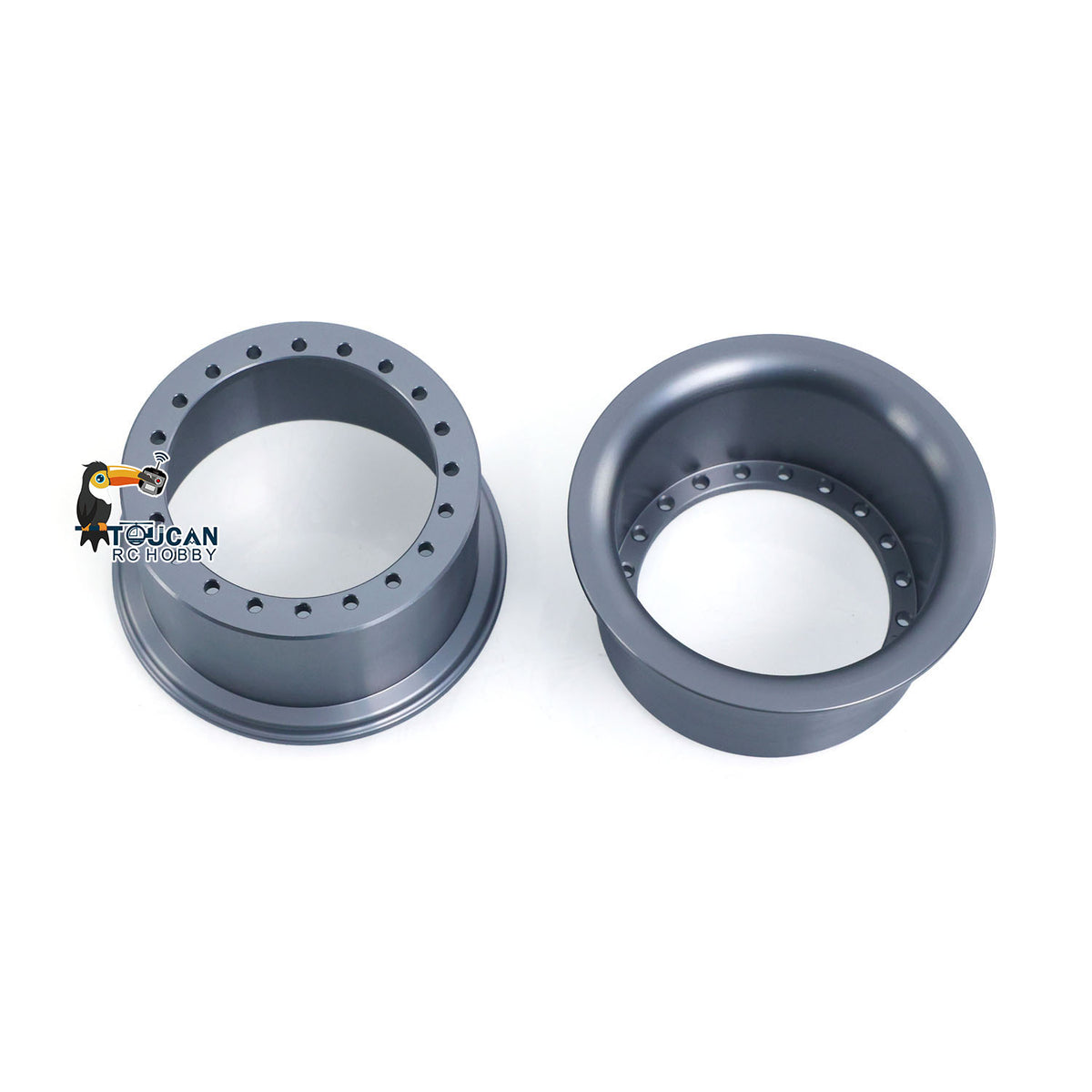 TOUCAN RC HOBBY Metal Front Rear Axle Wheel Hub for JDModel 1/14 RC Hydraulic Loader ZW370 DIY Radio Controlled Construction Vehicle