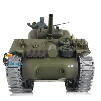 TOUCAN RC HOBBY Heng Long 1/16 TK7.0 3898 M4A3 Sherman RTR RC Tank with 360 Degrees Turret FPV IR BB Smoke Barrel Recoil Metal Tracks Sprockets Idlers Road Wheels