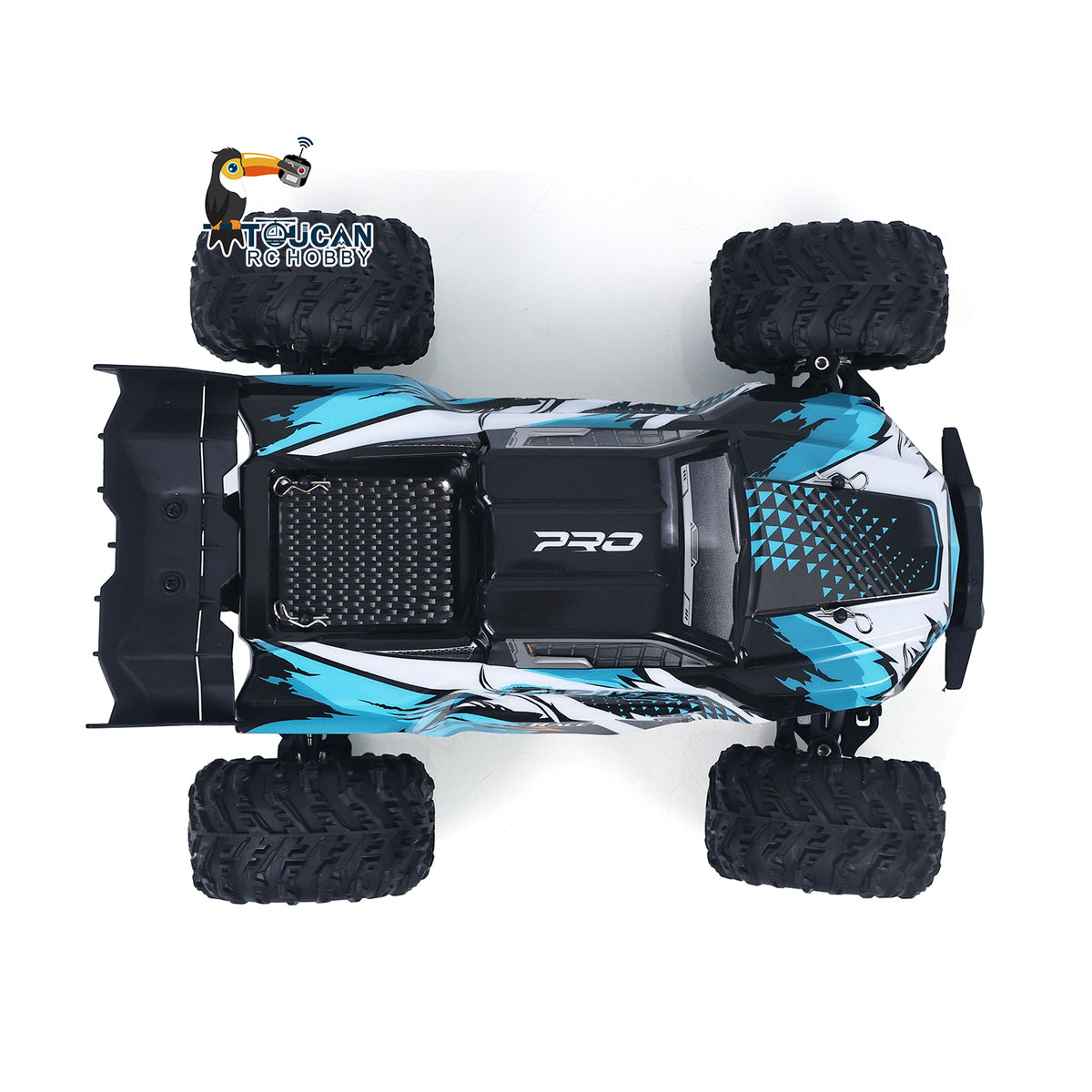 TOUCAN RC HOBBY US Stock PVC 1/16 4WD Radio Controlled Off Road Car Suchiyu 16102Pro Pickup Truck 2847 Brushless Motor Independent Suspension RC Model Car