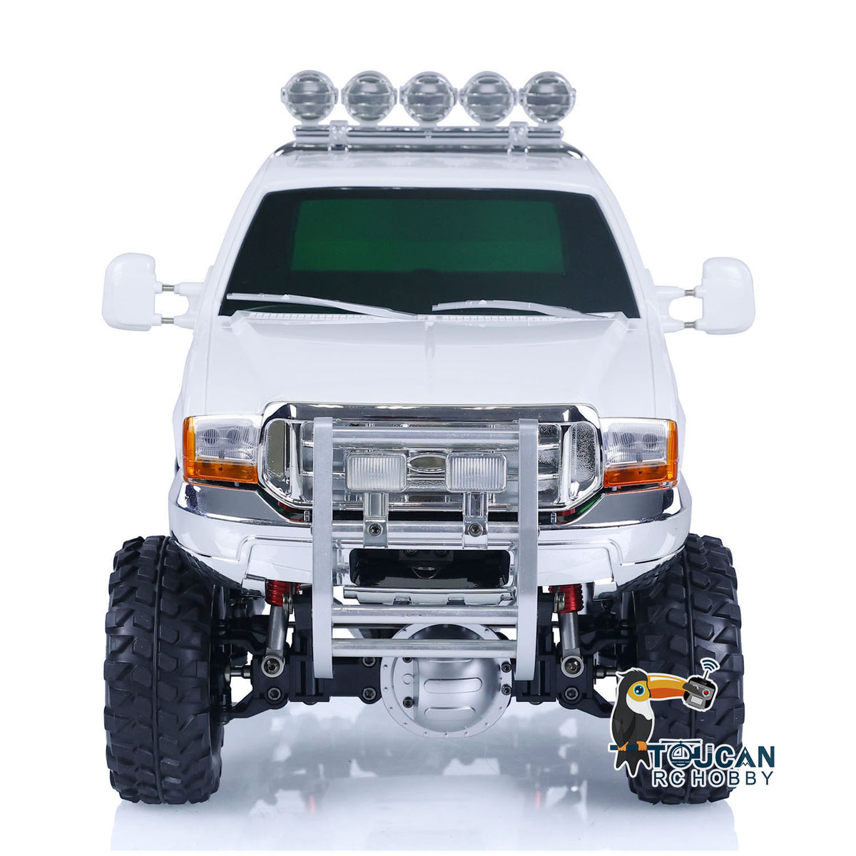 TOUCAN RC HOBBY US Stock Heng Guan 1/10 RC Pickup Truck Model P410 4*4 Rally Car Racing Crawler 2.4Ghz Bag Radio System for Adults Children