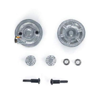 TOUCAN RC HOBBY Metal Idler Wheel Sprockets Driving Wheel for Heng Long 1/16 RC Battle Tank 3869 3879 German Panther G Jadpanther Military Armored