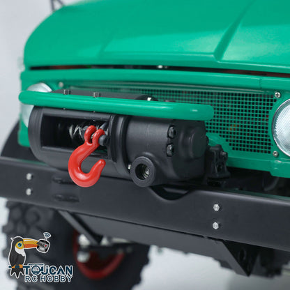 TOUCAN RC HOBBY LESU RAVE-UM406 1/10 RC-Geländewagen RA-Z001 PNP 4X4 Crawler mit Flysky I6S Fernsteuerung, 2-Gang-Getriebe, Sound- und Lichtsystem