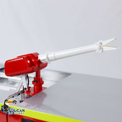 TOUCAN RC HOBBY 1/14 8x4 FMX PS0003 RC Fire Fighting Vehicles Remote Control Extinguisher Truck Hobby Model Lights Sounds Ready to Run