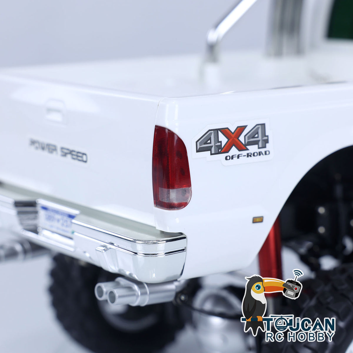 TOUCAN RC HOBBY US Stock Heng Guan 1/10 RC Pickup Truck Model P410 4*4 Rally Car Racing Crawler 2.4Ghz Bag Radio System for Adults Children