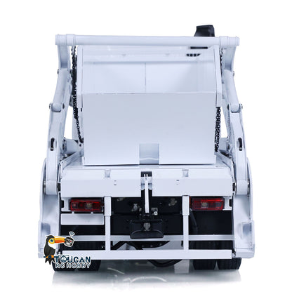 TOUCAN RC HOBBY JXModel VL18U K3363 Cabin 1/14 Metal RC Hydraulic Skip Loader RTR 6x4 Axles Differential Lock 4-Way Valve 2-Speed Gearbox Light Sound for Collectors