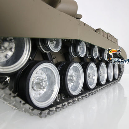 TOUCAN RC HOBBY Heng Long 1/16 TK7.0 Customized USA M26 Pershing 3838 RTR RC Tank FPV BB IR 360 Degrees Turret Smoke Metal Tracks Drive Road Idlers Wheels Gearbox