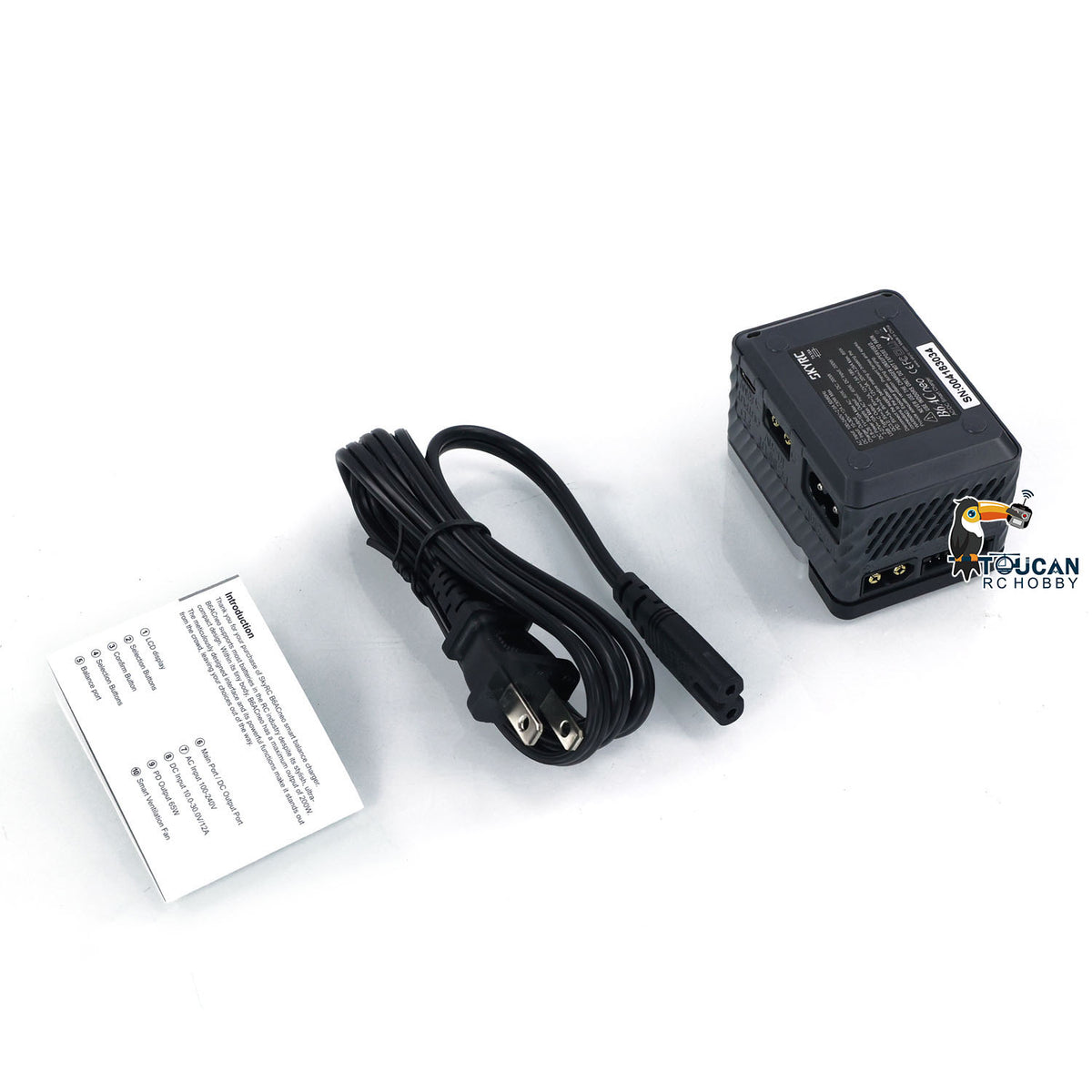 TOUCAN RC HOBBY SKYRC B6ACneo S100 AC/DC Smart Charger for 1/14 1/8 1/10 1/12 1/16 RC Truck Remote Control Car Loader Phone 1S-6S LiPo Battery
