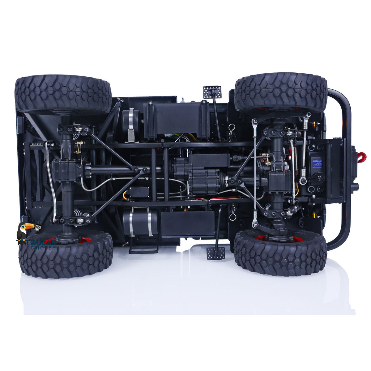 TOUCAN RC HOBBY LESU RAVE-UM406 1/10 RC Off-road Vehicles RA-Z001 PNP 4X4 Crawler with 2 Speed Transmission Sound Light System Perfect for Club Events