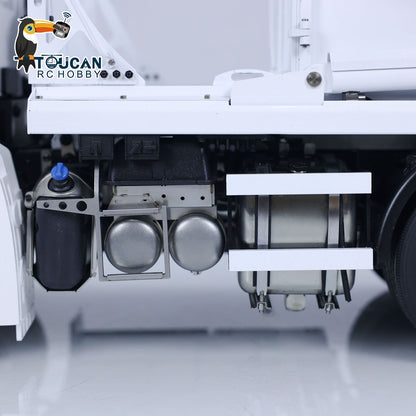 TOUCAN RC HOBBY JXModel VL18U K3363 Cabin 1/14 Metal RC Hydraulic Skip Loader RTR 6x4 Axles Differential Lock 4-Way Valve 2-Speed Gearbox Light Sound for Collectors