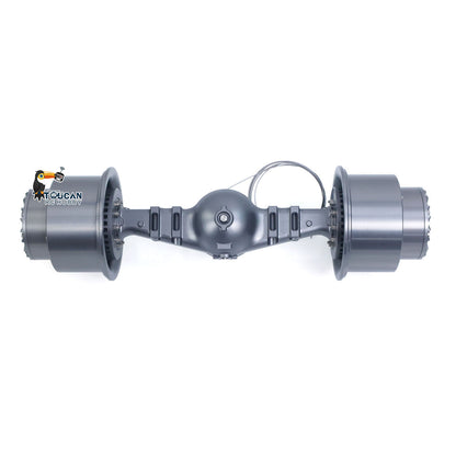 TOUCAN RC HOBBY Metal Front Rear Axle Wheel Hub for JDModel 1/14 RC Hydraulic Loader ZW370 DIY Radio Controlled Construction Vehicle