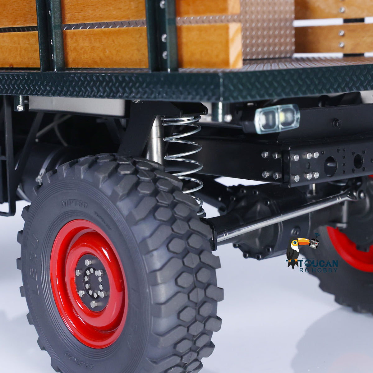 TOUCAN RC HOBBY LESU RAVE-UM406 1/10 RC Off-road Vehicles RA-Z001 PNP 4X4 Crawler with 2 Speed Transmission Sound Light System Perfect for Club Events