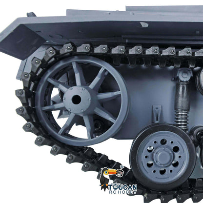 TOUCAN RC HOBBY Heng Long 1/16 Plastic 7.0 3848 3849 Panzer III H L RC Tank FPV 360 Degree Turret Infrared System BB Smoke Steel Driving Gearbox Metal Barrel