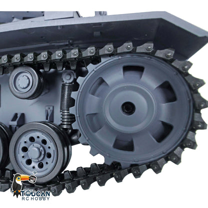 TOUCAN RC HOBBY Heng Long 1/16 Plastic 7.0 3848 3849 Panzer III H L RC Tank FPV 360 Degree Turret Infrared System BB Smoke Steel Driving Gearbox Metal Barrel