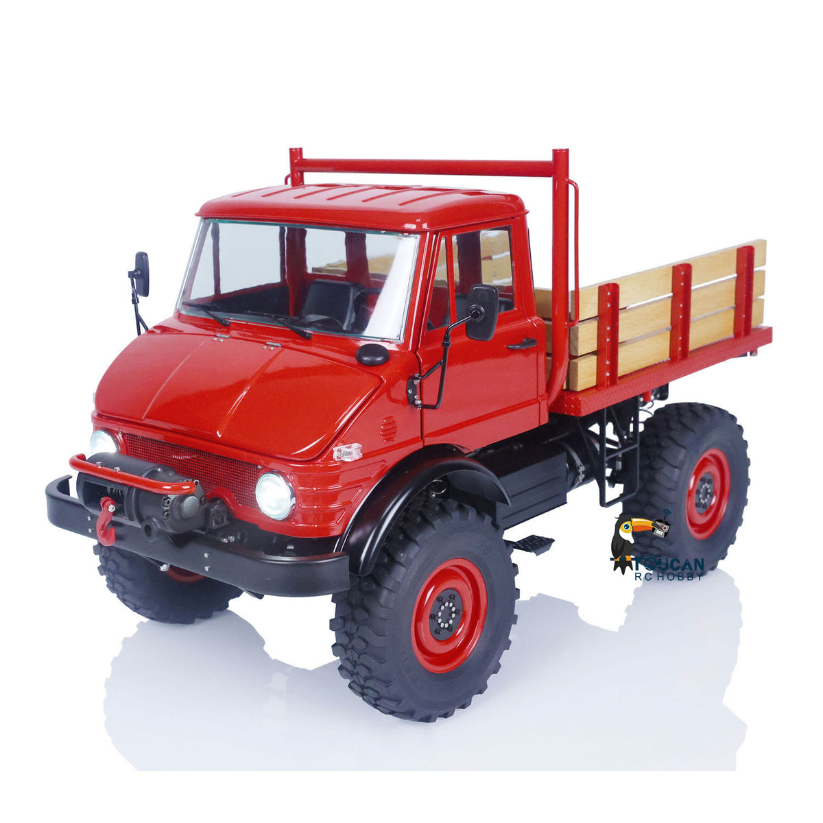 TOUCAN RC HOBBY LESU RAVE-UM406 1/10 RC-Geländewagen RA-Z001 PNP 4X4 Crawler mit Flysky I6S Fernsteuerung, 2-Gang-Getriebe, Sound- und Lichtsystem
