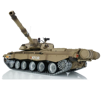 TOUCAN RC HOBBY Heng Long 1/16 TK7.0 Professional British Challenger II 3908 RTR RC Tank 360 Degrees Turret IR BB Smoke Metal Sprockets Idlers Road Wheels Single Rubber Tracks