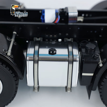 TOUCAN RC HOBBY MODO 1/14 8x4 Metal Hydraulic RC Dump Truck 2-speed Radio Control Tipper Car Simulation DIY Model Painted ESC Servo Motor