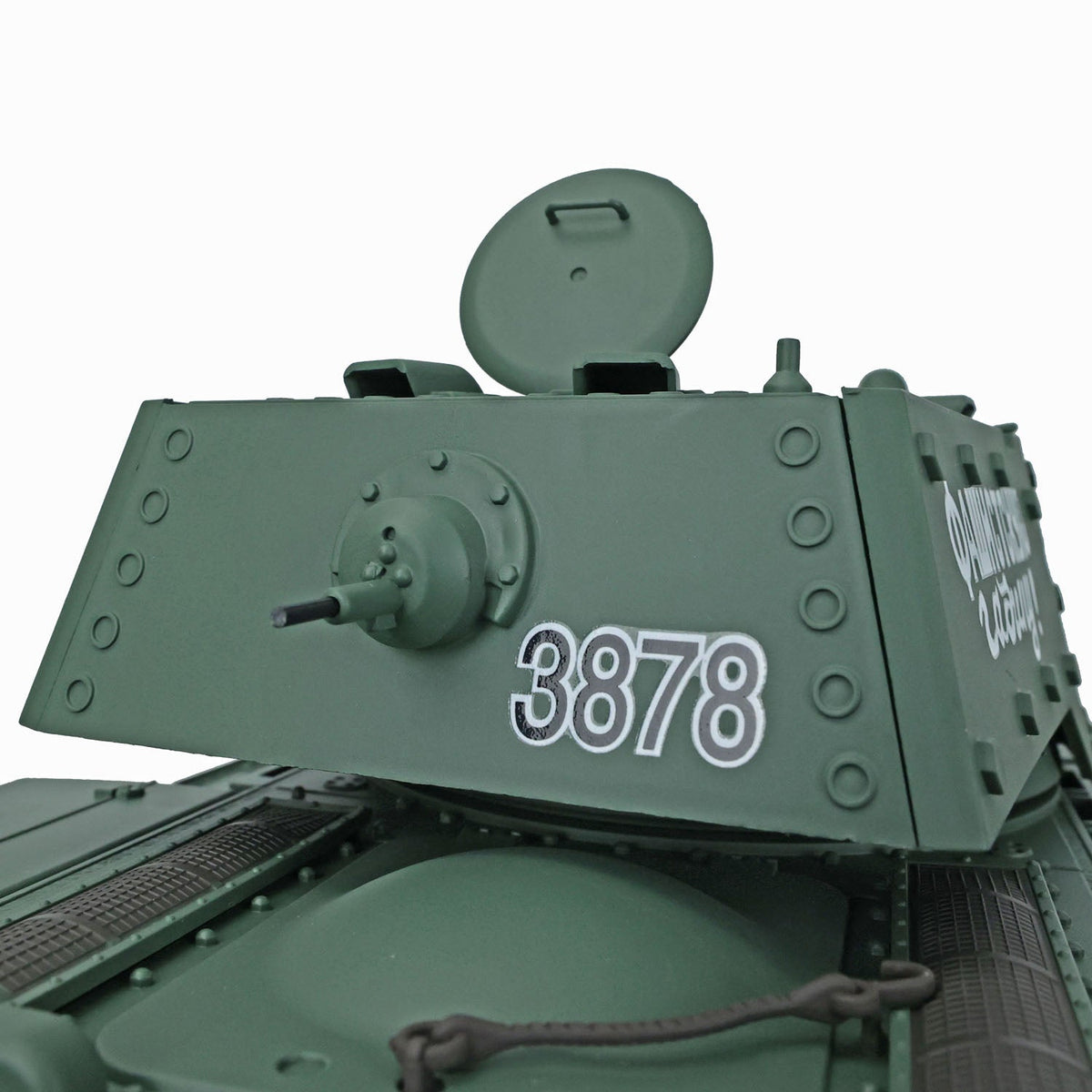 TOUCAN RC HOBBY Heng Long 1/16 TK7.0 Promotion Soviet Union KV-1 RTR RC Tank 3878 360 Degrees Turret Smoke BB IR Metal Barrel Tracks Sprockets Idlers Wheels Gearbox