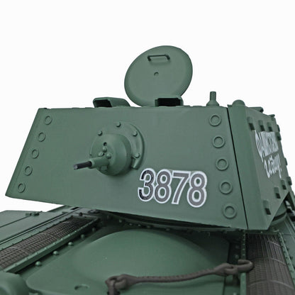 TOUCAN RC HOBBY Heng Long 1/16 TK7.0 Promotion Soviet Union KV-1 RTR RC Tank 3878 360 Degrees Turret Smoke BB IR Metal Barrel Tracks Sprockets Idlers Wheels Gearbox