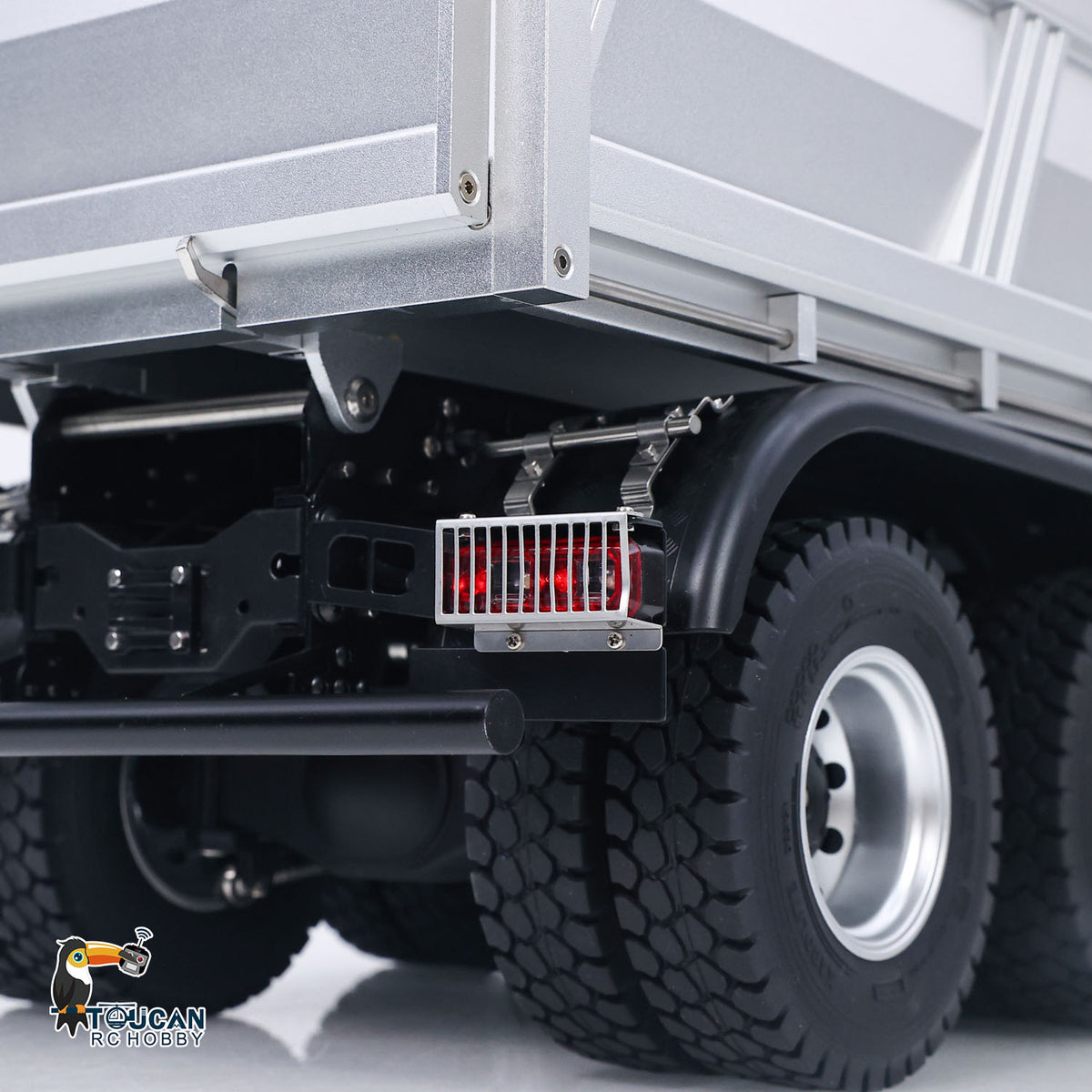 TOUCAN RC HOBBY US Stock Kabolite 1/14 Electric RC Dump Truck K5703 8X8 Remote Control Tipper Model 2Speed Transmission Lights Sounds Battery Charger