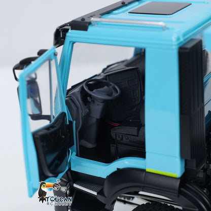 TOUCAN RC HOBBY MODO 1/14 8x4 Metal Hydraulic RC Dump Truck 2-speed Radio Control Tipper Car Simulation DIY Model Painted ESC Servo Motor