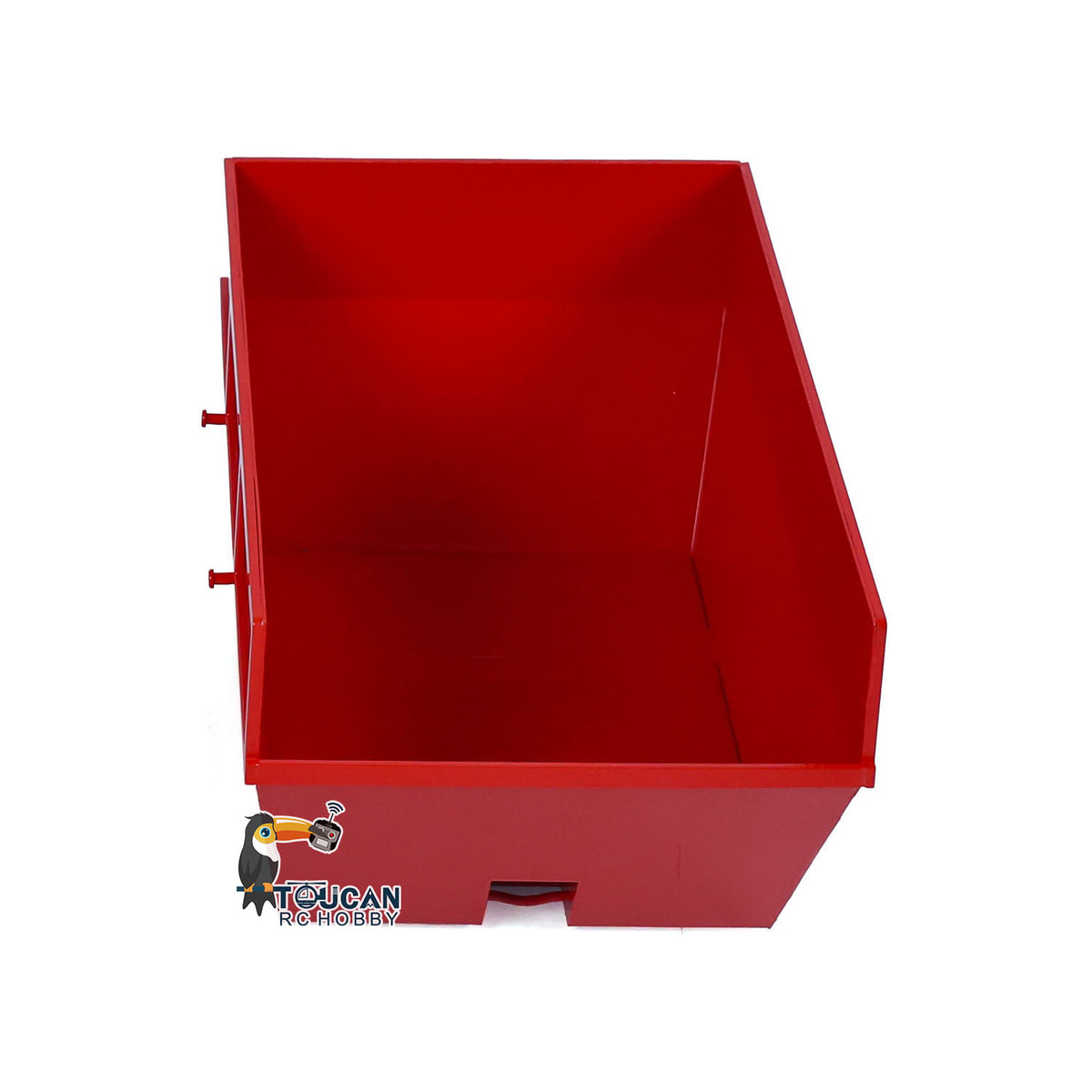 TOUCAN RC HOBBY JXModel Metal Small Bucket for VL18U 1/14 6*4 Hydraulic RC Skip Loader K3363 Swing Arm Dump Garbage Truck DIY